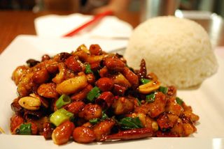 Gong Bao Chicken Rice - Sichuan House AUD9.80