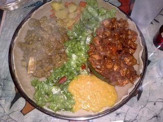 Doro tibs & more at Caffe Colucci