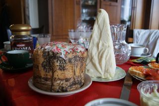 Paskha and kulich