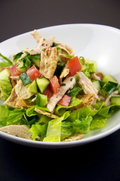 Grilled Chicken Fattoush Salad