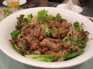 Isabel and Andrew's Teriyaki Chicken Salad