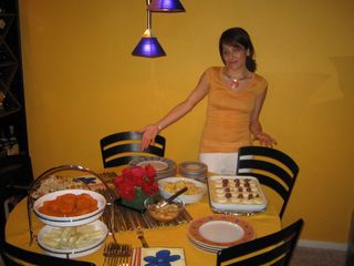 Carla, the hostess with the most-ess