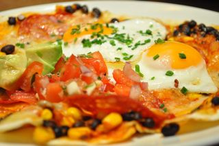 Giraffe review Islington Essex Road huevos rancheros