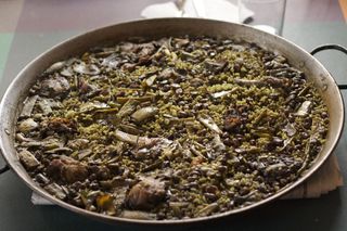 Paella de verdura