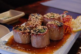 beef and scallion