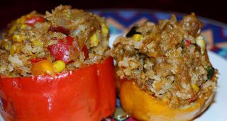Slow Cooker Stuffed Peppers
