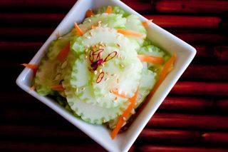 cucumber sunomono