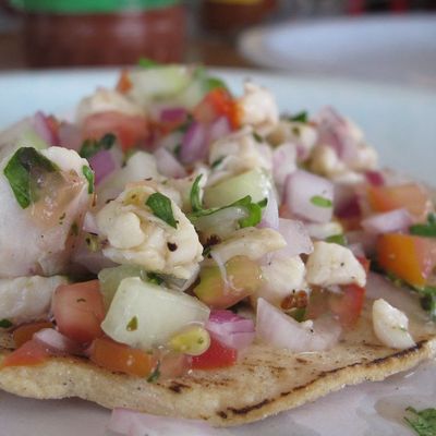 Tostada De Ceviche