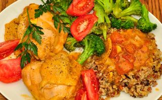 Mmm... Coconut Curried Chicken