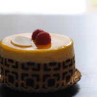 Lemon Mousse Cake