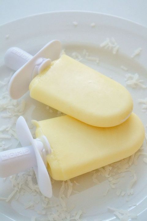 Pineapple Coconut Popsicles