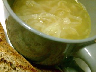 Onion soup - Sopa de cebolla - Sopa de ceba