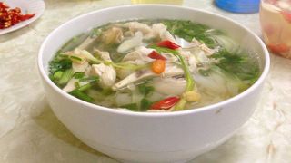 Pho ga (noodle soup with chicken), Hanoi