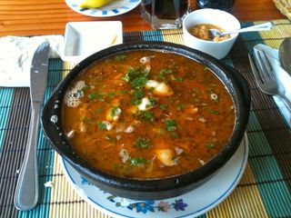 Sopa de marisco