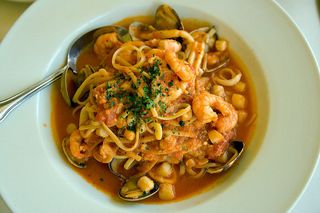 Linguine ai Frutti di Mare at Buon Appetito