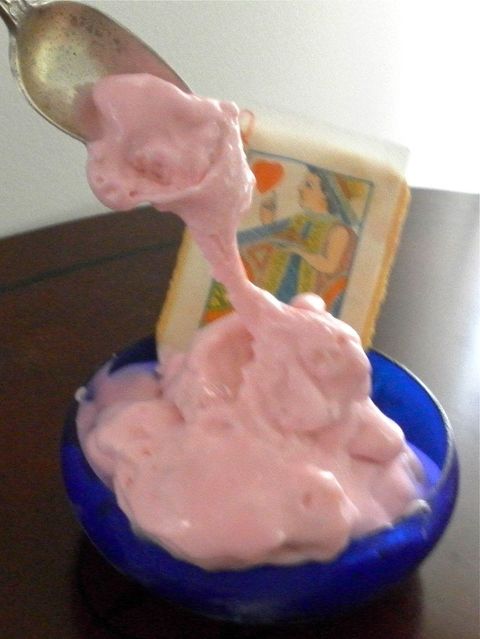 Dondurma (the Chewy Middle Eastern Ice Cream) w/ Sugar Cookie & Edible Paper Playing Card