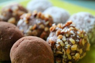 Raw Vegan Coconut Almond Truffles
