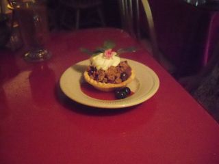 pickety place blueberry crisp w bavarian cream