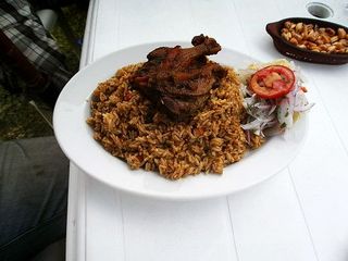 Arroz con pato