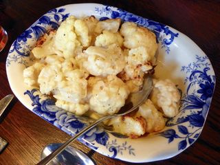 Cauliflower cheese (GOC Kings Langley Xmas 2012 093)