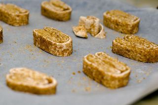 Puff pastry cinnamon palmier