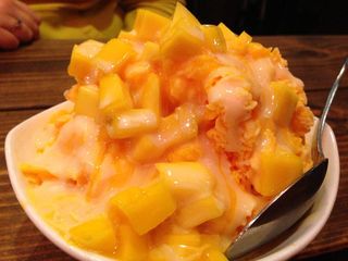 mango shaved ice