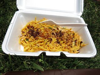 Khauk Swe Thoke (Cold Noodle Salad) at SF Bay Area Thingyan Festival 2013