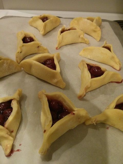 i made cute hamantash pastries