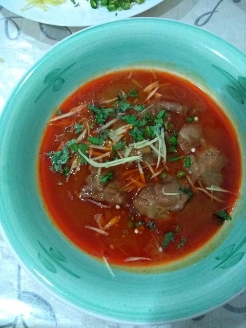 Beef Nihari, made by Saleha Atif, Pakistan