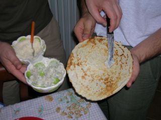 Borlengo lardo