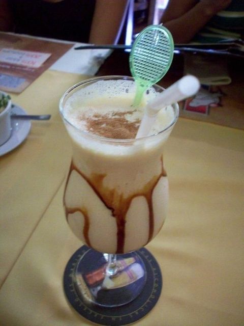 Cocktail de Algarrobina. El Cántaro, Lambayeque