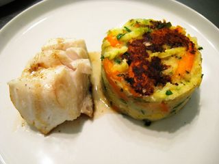 Cod and stoemp