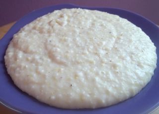Elarji - cornmeal and sulguni cheese