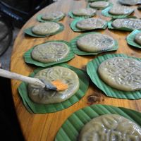 Black Sesame Rice Cake