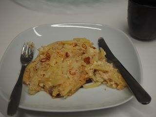 Jansson's temptation with Rawit chili at the office