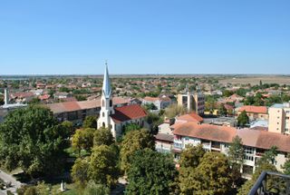 Nădlac - view from the church tower I