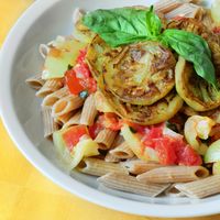 Eggplant With Basil