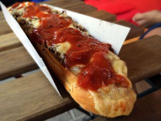 Polish 'Zapiekanka'