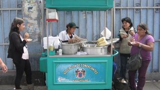 Puesto choclo con queso