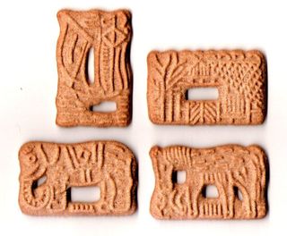 Spekulatius four pieces of