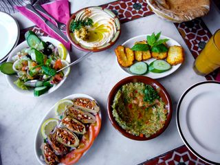 Syrian meal
