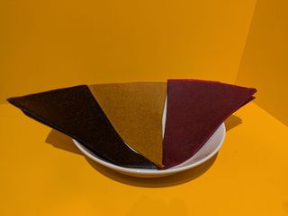Various flavors of Tklapi from Dezerter Bazaar (Tbilisi, Georgia)