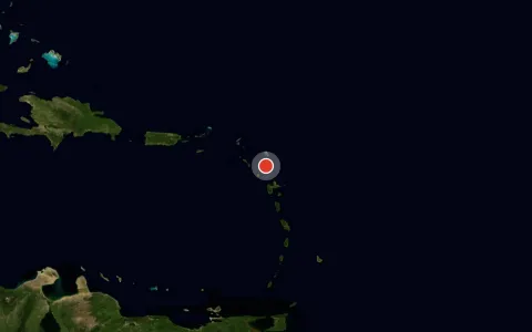 Map of Antigua and Barbuda