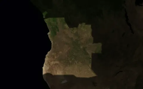 Map of Angola