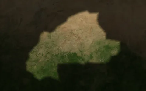 Map of Burkina Faso