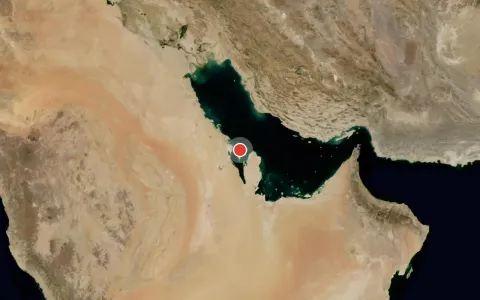 Map of Bahrain