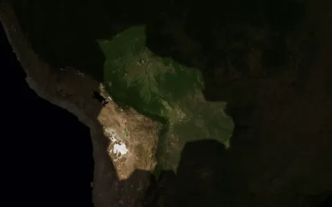 Map of Bolivia