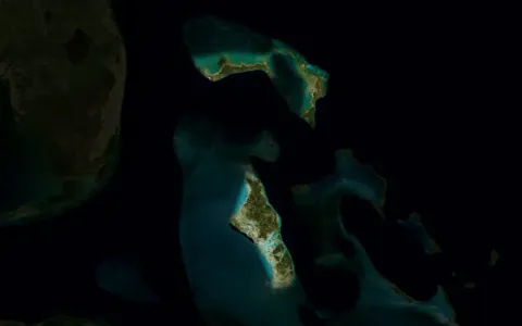Map of The Bahamas