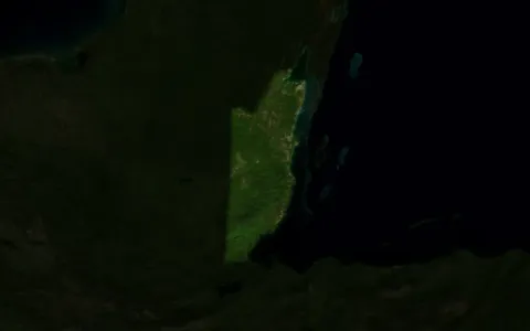 Map of Belize