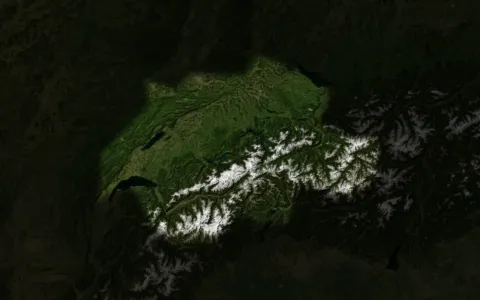 Map of Switzerland